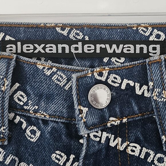 ALEXANDER WANG - Logo'd Jeans - Picture 5 of 16